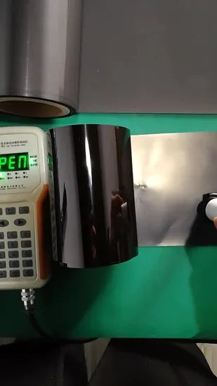 Pellicola conduttiva nera in PU