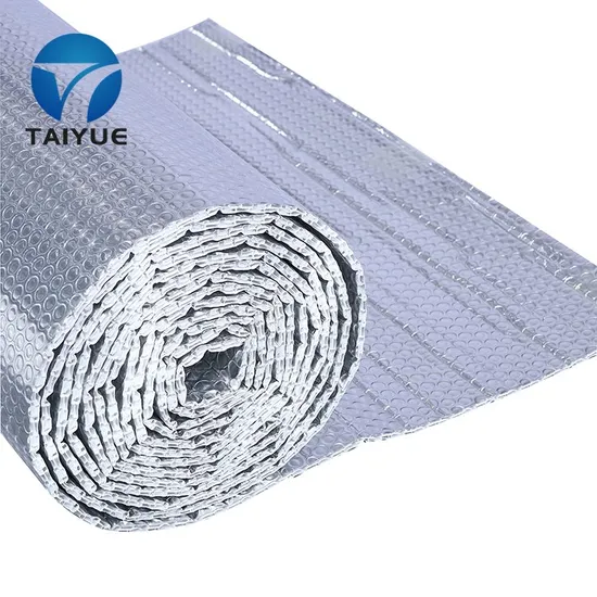 Materiale metallico isolante in foglio di alluminio per un'efficace protezione termica